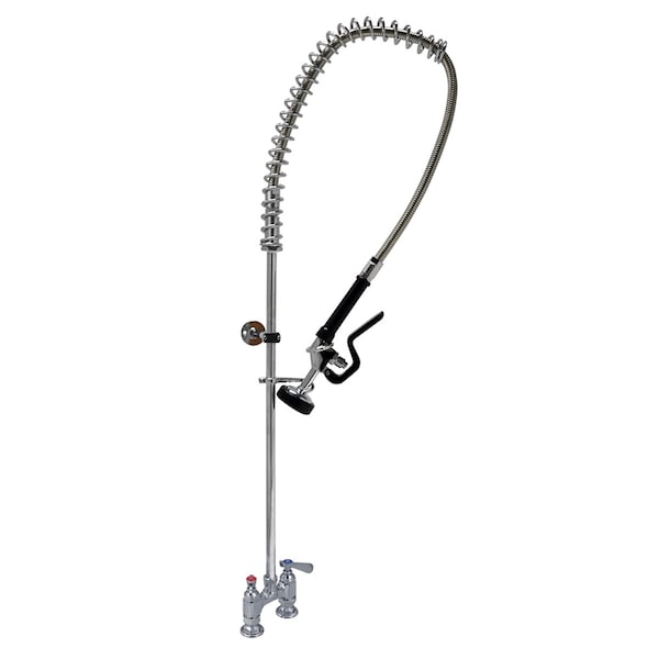 Bk Resources Optiflow Pre-Rinse Assembly, 4" O.C.Heavy Duty Deck Mount BKF-4HDDPR-WB-G - main